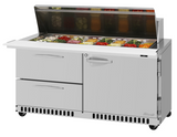 Turbo Air PST-60-24-D2R(L)-FB-N PRO Refrigerated Prep Tables