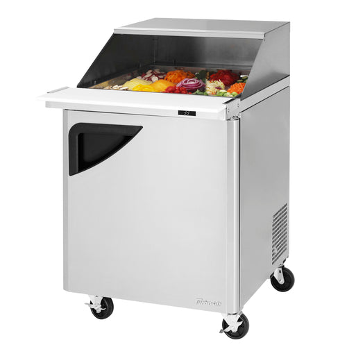 Turbo Air TST-28SD-12-N-SL Super Deluxe Refrigerated Prep Tables