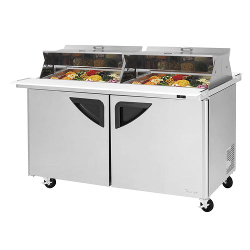 Turbo Air TST-60SD-24-N-DS Super Deluxe Refrigerated Prep Tables