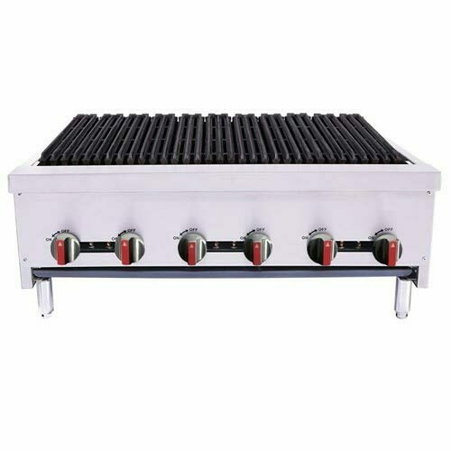 BakeMax (TVI) BACGG36-6 BakeMax Gas Charbroilers