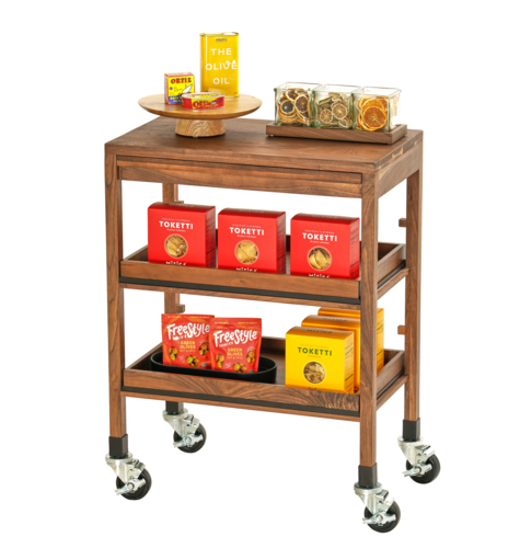 Cal-Mil 24072-78 Cart, Display Merchandising