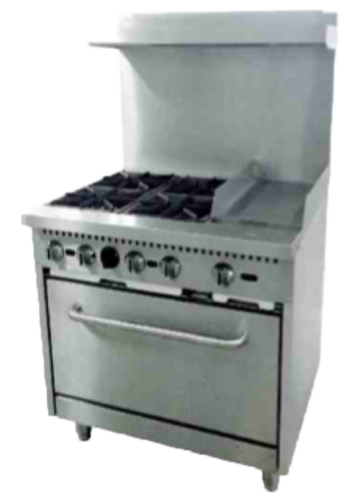 Serv-Ware SGR-4B-12G Gas Ranges