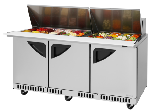 Turbo Air TST-72SD-30-FB-N Super Deluxe Refrigerated Prep Tables