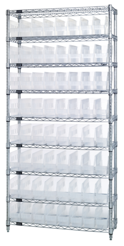 Quantum WR9-201CL Wire Shelving