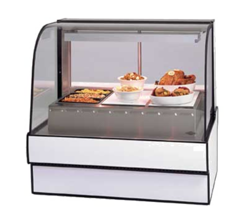 Federal Industries CG5048HD Curved Glass Series Hot Food Displays