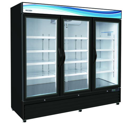 Serv-Ware GF72B-HC Serv-Ware Glass Door Merchandisers