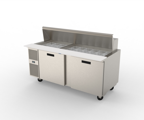 Randell PT72-30W-L Food Preparation Refrigerated Prep Tables