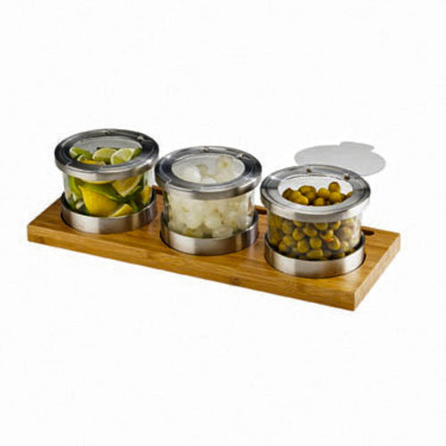 Cal-Mil 1850-4-60HL Bar Condiment Holder