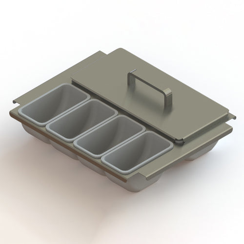 Glastender, Inc. DICP-16L Back Bar Coolers