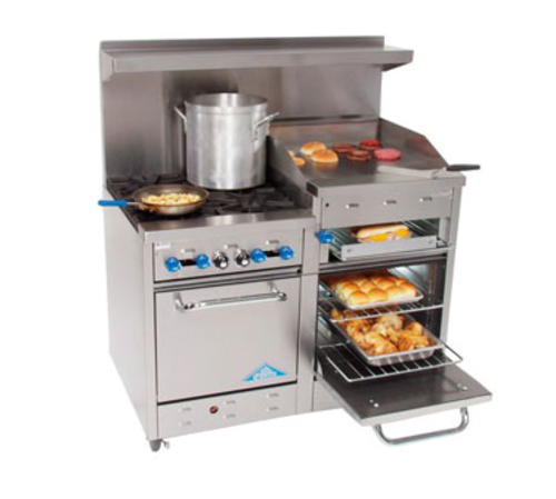 Comstock-Castle F3218-24B Gas Ranges