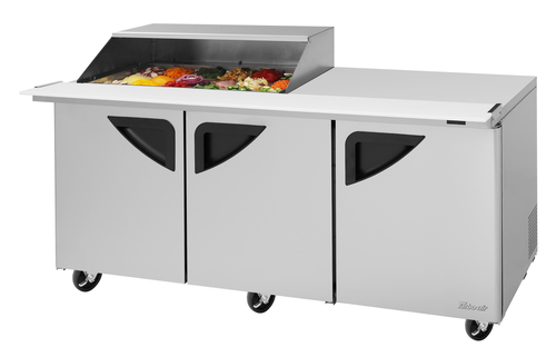 Turbo Air TST-72SD-18M-N-SL(-LW) Super Deluxe Refrigerated Prep Tables