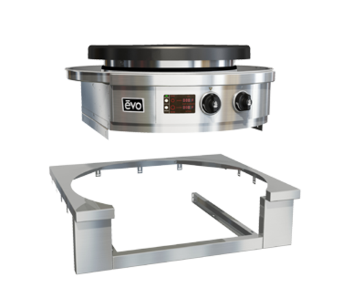 Evo America, LLC (Middleby) 11-0126-ATK Evo Round Griddle / Fry Top