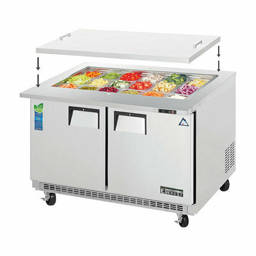 Everest Refrigeration EOTP2 Refrigerated Prep Tables