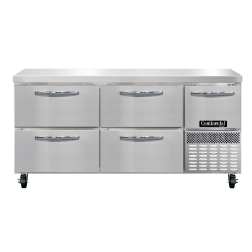 Continental Refrigerator FA68SN-D Undercounter & Worktop Refrigeration