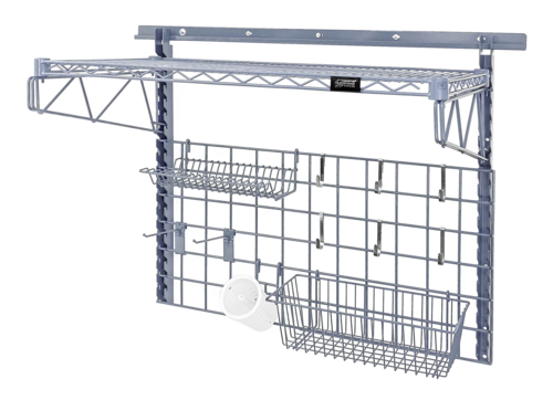 Quantum SGK-401836-2GY Wall-Mounted Shelving