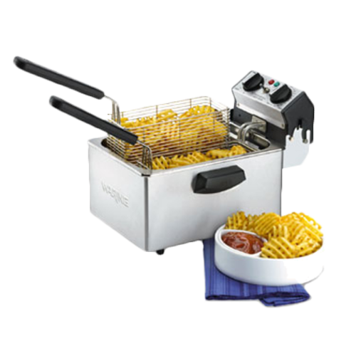 Waring WDF75RC Fryer, Electric, Countertop, Full Pot