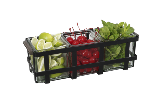 Cal-Mil 22440-3-112 Condiment Caddy, Countertop Organizer