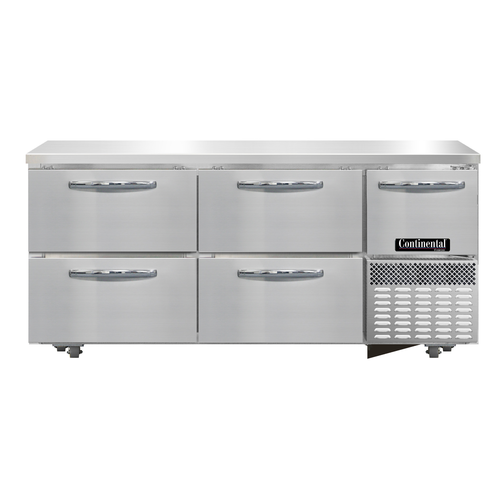 Continental Refrigerator FA68N-U-D Undercounter & Worktop Refrigeration