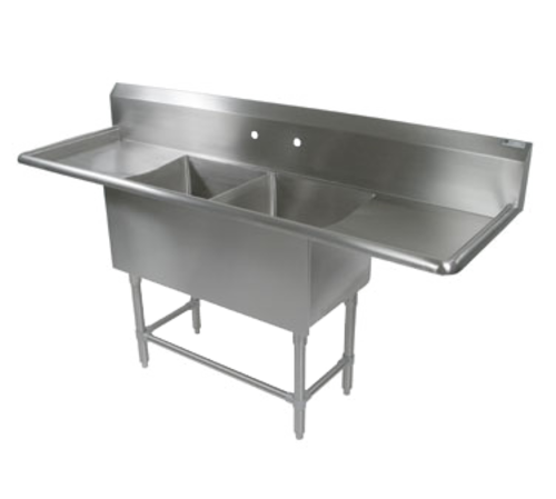 John Boos 42PB204-2D24 Pro-Bowl Compartment Sinks