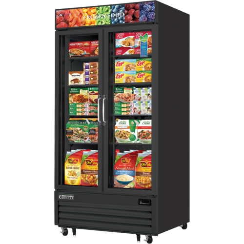 Everest Refrigeration EMGF36B Glass Door Merchandisers