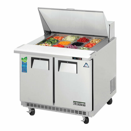 Everest Refrigeration EPBSR2 Refrigerated Prep Tables