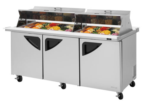 Turbo Air TST-72SD-30-N-DS Refrigerated Prep Tables