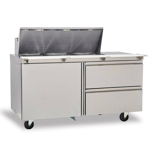 Delfield 4460NP-18M Mega Top Refrigerated Prep Tables