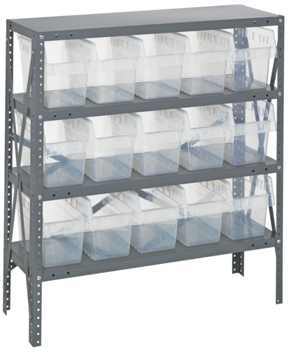 Quantum 1839-SB804CL Bulk Storage Shelving