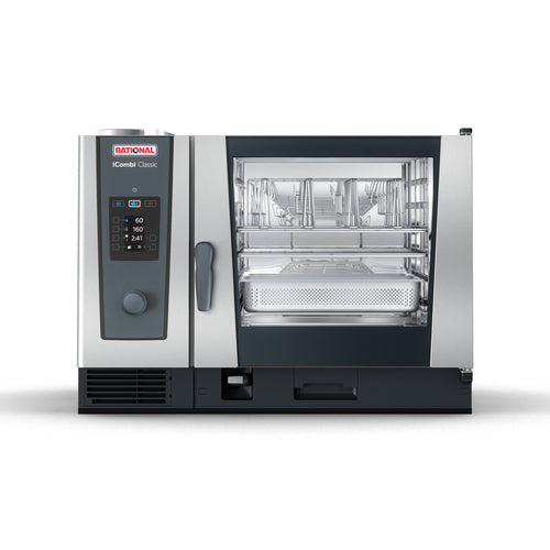 RATIONAL ICC 6-FULL E 208/240V 3 PH (LM200CE)-QS Quick Ship Combi Ovens