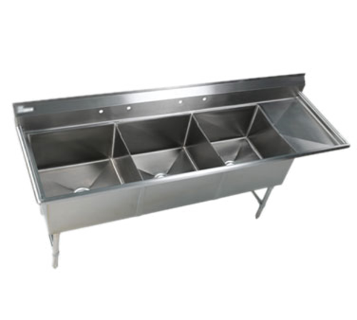 Klinger's Trading EIT3DR Compartment Sinks