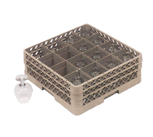 Vollrath TR8DDDD Dishwasher Rack, Glass Compartment