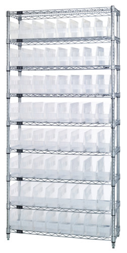 Quantum WR9-205CL Wire Shelving