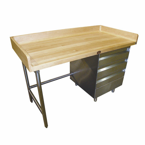 Advance Tabco BST-307R Stainless Steel Prep Tables