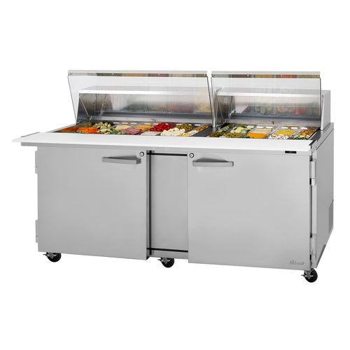 Turbo Air PST-72-30-N-CL PRO Refrigerated Prep Tables