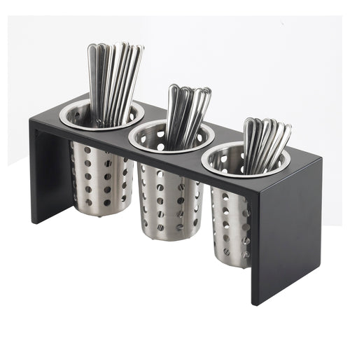 Cal-Mil 1425-3-96 Flatware Holder, Utensil Holder Display Caddy