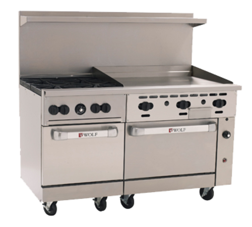 Wolf C60SS-4B36G Challenger XL Gas Ranges