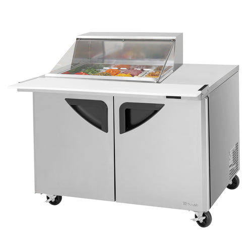 Turbo Air TST-48SD-12M-N-CL Super Deluxe Refrigerated Prep Tables