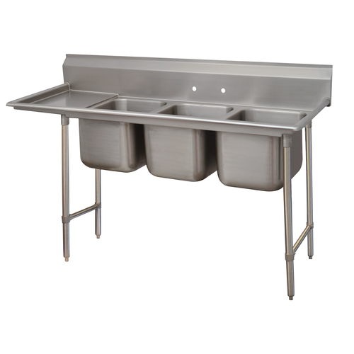 Advance Tabco 93-3-54-18L Regaline Compartment Sinks