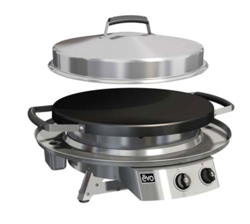 Evo America, LLC (Middleby) 10-0020-NG Evo Round Griddle / Fry Top