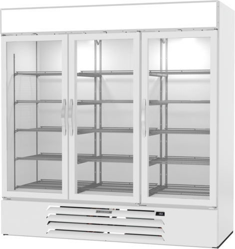 Beverage Air MMF72HC-1-W MarketMax™ Glass Door Merchandisers