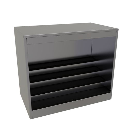 Glastender, Inc. BLD-42-S Glastender Back Bar Coolers