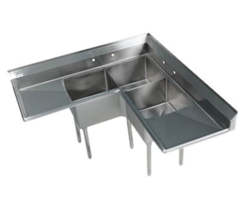 Klinger's Trading EIT3C2D Compartment Sinks