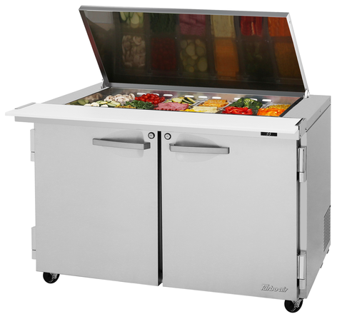 Turbo Air PST-48-18-N-FL PRO Refrigerated Prep Tables